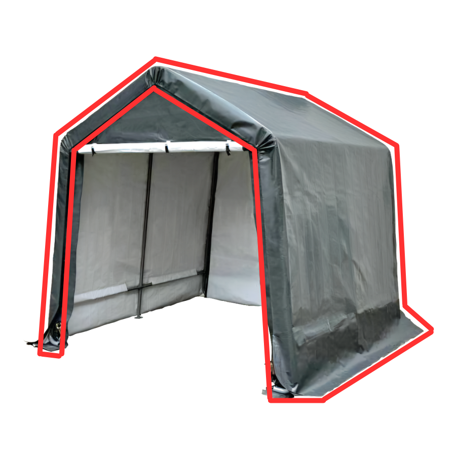 ALL GUARED square 2.4&times;2.4m 天幕